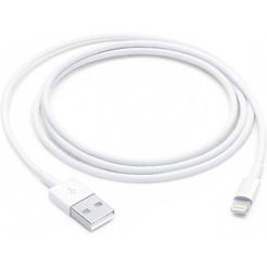 Кабель Apple USB 2.0 Type-A - Lightning MUQW3ZM/A (1 м, белый)