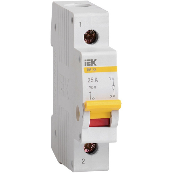 Выключатель нагрузки IEK ВН-32 1Р 25А MNV10-1-025