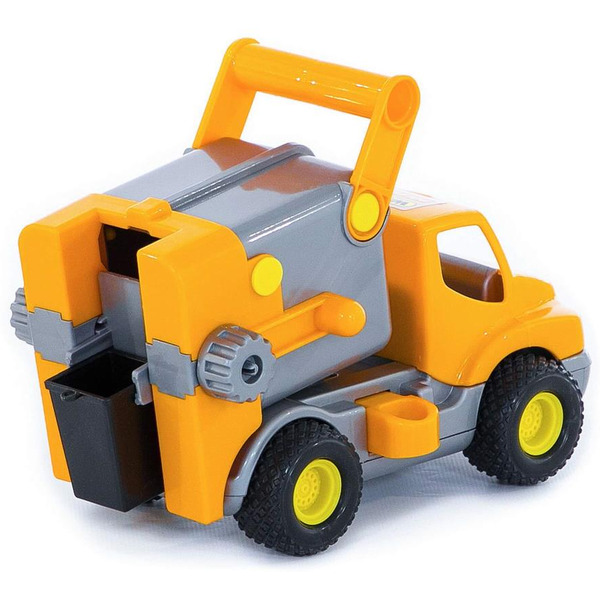 Автомобиль коммунальный Полесье  КонсТрак (оранжевый) (в сеточке) 0414