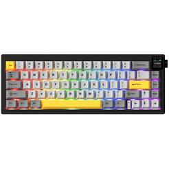 Клавиатура AJAZZ AK650 Dream Weaver Switch (черный/серый/желтый)