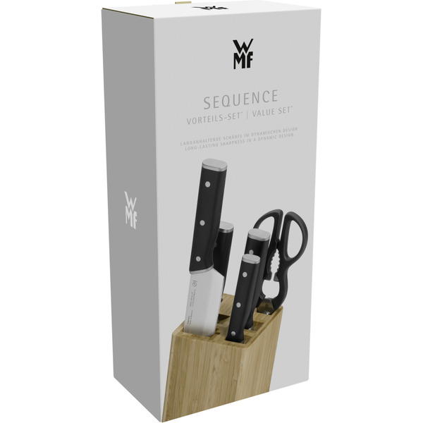 Набор ножей с блоком WMF Sequence 1882199992