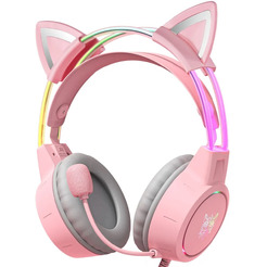 Игровые наушники Onikuma X15 pro Pink Star