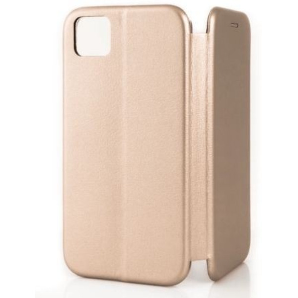 Чехол-книга CASE Magnetic flip для Huawei Y5p / Honor 9S (золотой)