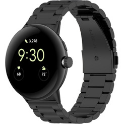 Ремешок Bingo Stainless для GOOGLE Pixel Watch 3 45мм (черный)