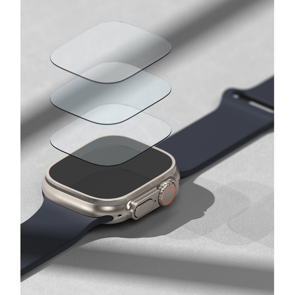 Защитное стекло RINGKE ID FC GLASS для APPLE WATCH ULTRA 1 / 2 (49 MM) CLEAR (4шт)