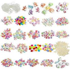 Набор бусин для детского творчества BRAUBERG Beads Set 450 бусин 664695