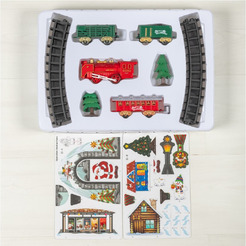 Железная дорога игрушечная Labalu Рождественское путешествие 268 (9270644)