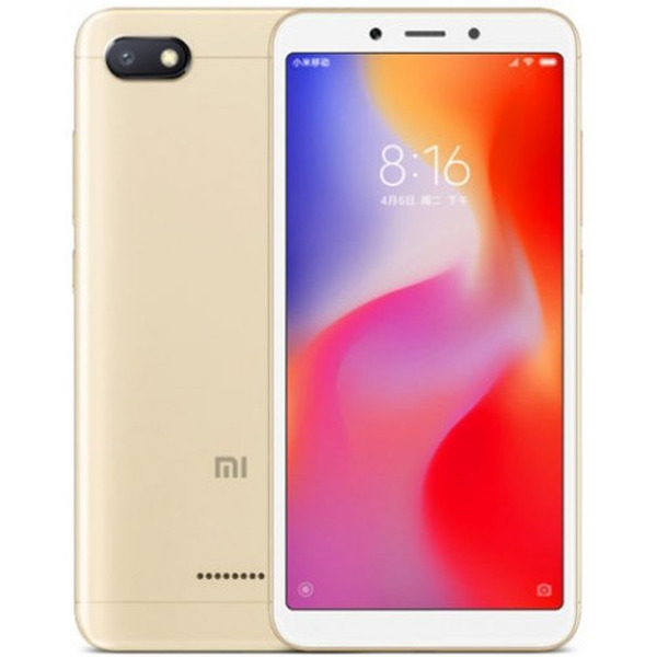 Смартфон XIAOMI Redmi 6A 2GB/32GB Gold EU
