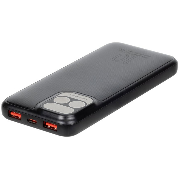 Внешний аккумулятор RIVACASE VA2511 (10 000mAh) Black