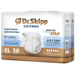 Подгузники для взрослых DR.SKIPP Ultra р-р XL (30 шт.)