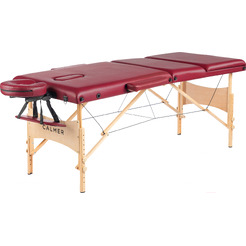 Массажный стол Calmer Bamboo Three 70 (красный)
