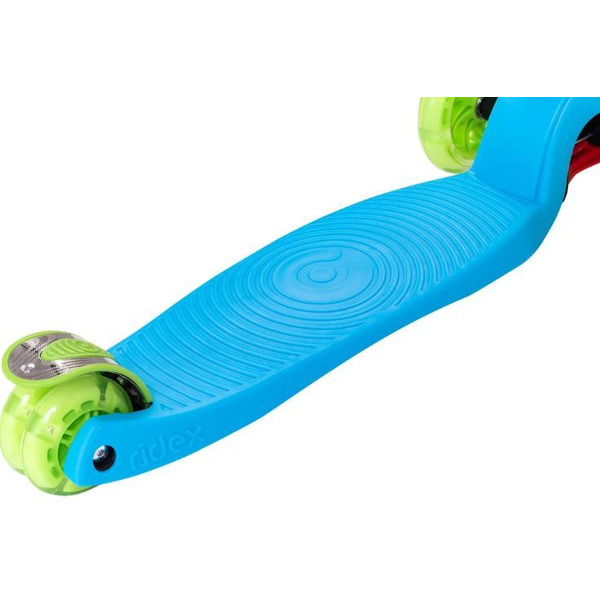 Самокат Ridex Snappy 3D (голубой/зеленый)