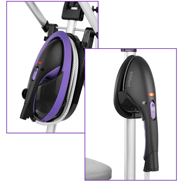 Гладильная система KITFORT KT-992-1 (черный/фиолетовый)