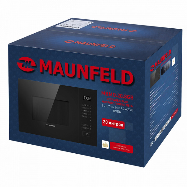 Встраиваемая микроволновая печь MAUNFELD MBMO.20.8GB