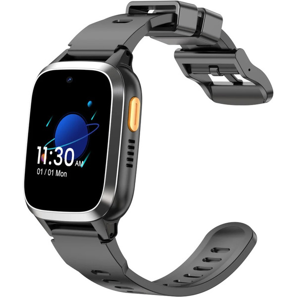 Детские умные часы LeeFine Q23 4G (черный)