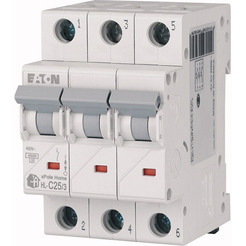 Выключатель автоматический Eaton HL-C253 3Р 25A C 4.5кA 3M 194793
