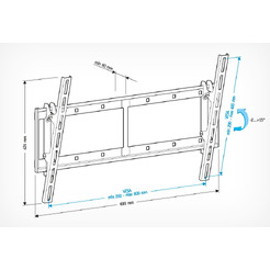 Кронштейн HOLDER LCD-T6606-B