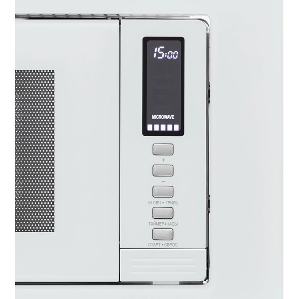 Встраиваемая микроволновая печь KRONA RAUM 60 WH DOTS / KRMW03