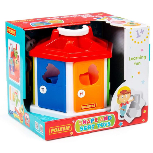 Сортер Полесье Логический домик 6011 (в коробке)