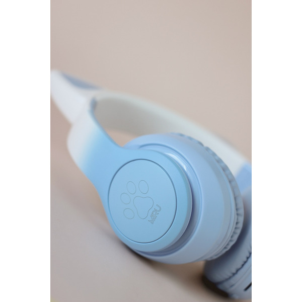 Наушники с ушками MIRU Cat EP-W10 (голубой)