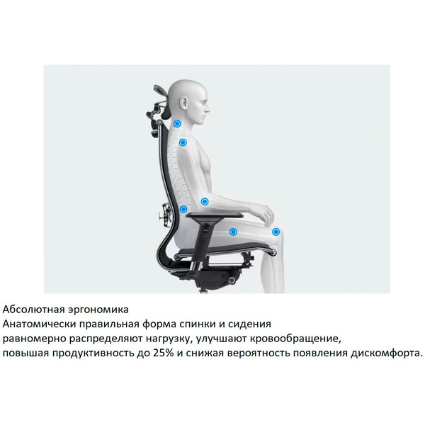 Компьютерное кресло METTA SU-B-8 светло-серый (z3F2.12.1.222)