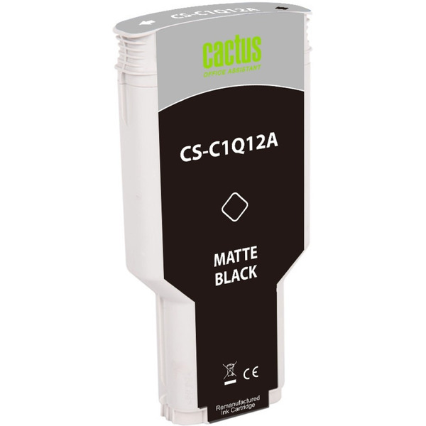 Картридж струйный Cactus CS-C1Q12A №727 (черный)