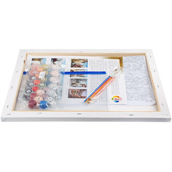 Картина по номерам Белоснежка Франция. Бретань. Карантек 351-AS