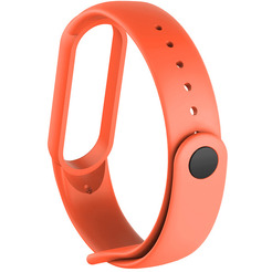 Ремешок Bingo Silicone для XIAOMI Mi Band 5/6/7 Оранжевый