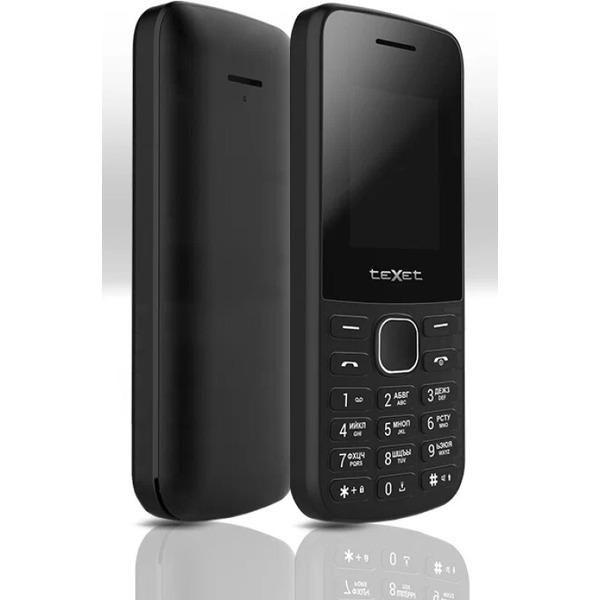 Мобильный телефон TeXet TM-117 (черный)