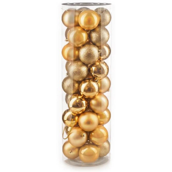 Набор новогодних шаров Ausini VT25-04006-1