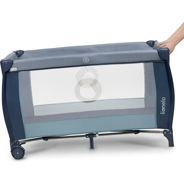 Кровать-манеж Lionelo Sven Plus (Blue Navy)