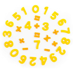 Набор цифр Полесье Первые уроки 70654 (20 цифр+10 математических знаков)