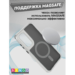 Бампер BINGO Model Magnetic для SAMSUNG S24 FE черный