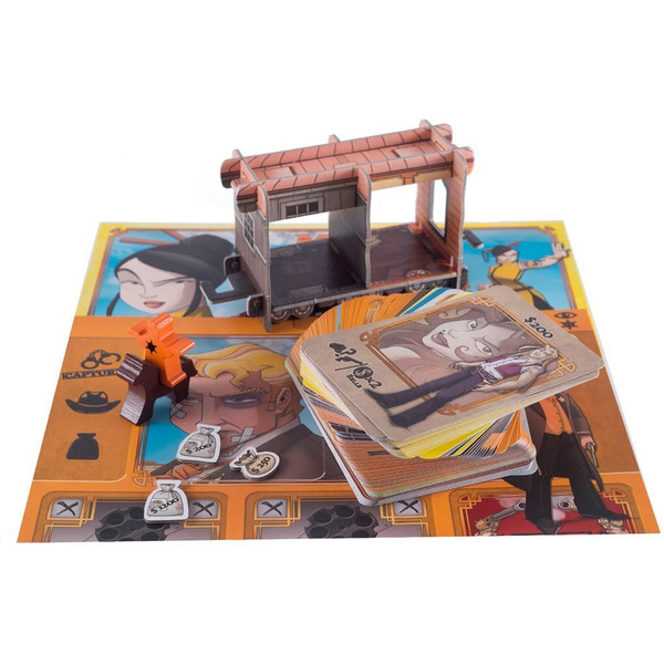 Настольная игра Стиль Жизни Кольт экспресс. Шериф и заключенные LS141