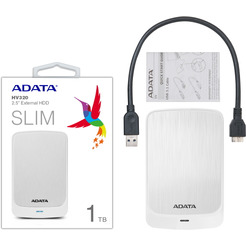 Внешний накопитель ADATA HV320 AHV320-1TU31-CWH 1TB (белый)