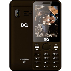 Мобильный телефон BQ-Mobile BQ-2812 Quattro Power (коричневый)