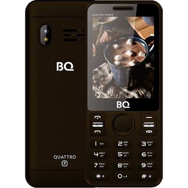 Мобильный телефон BQ-Mobile BQ-2812 Quattro Power (коричневый)