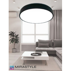 Потолочный светильник Mirastyle SL-41048/600-108W BK