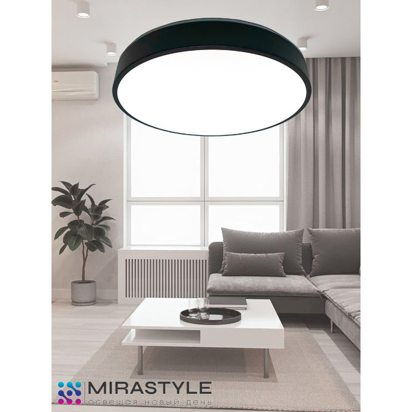 Потолочный светильник Mirastyle SL-41048/600-108W BK