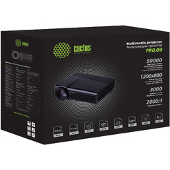 Проектор CACTUS CS-PRO.09B.WXGA-W