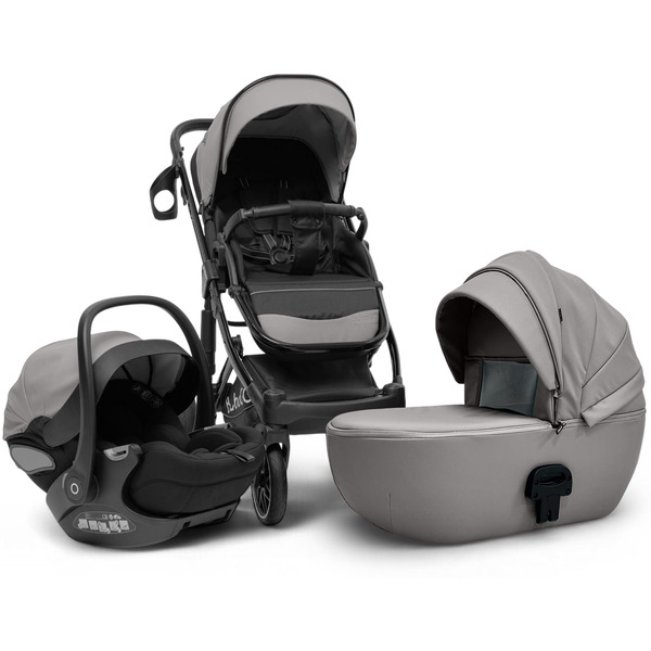 Детская универсальная коляска Bubago Pellegrino 3 в 1 BG 163-2 (серый)