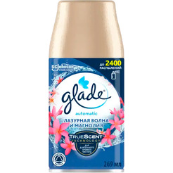 Освежитель воздуха Glade Automatic Лазурная волна и магнолия 269мл 8991162606