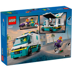 Конструктор LEGO City Скорая помощь 60451