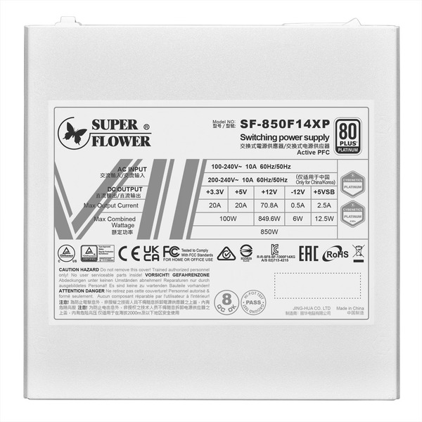 Блок питания Super Flower Leadex VII Platinum PRO 1200WSF-1200F14XP(WH)