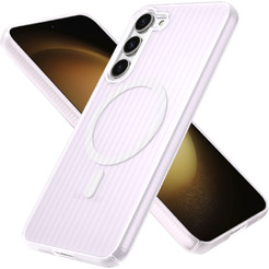 Задняя накладка CASE Translucent Strip Samsung Galaxy S23 Plus, белый