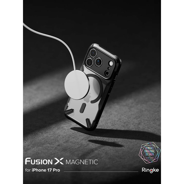 Чехол Ringke FUSION X MAGNETIC для iPhone 17 Pro BLACK