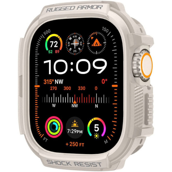Чехол Spigen Rugged Armor для Apple Watch Ultra 1 / 2 49 мм ACS07381