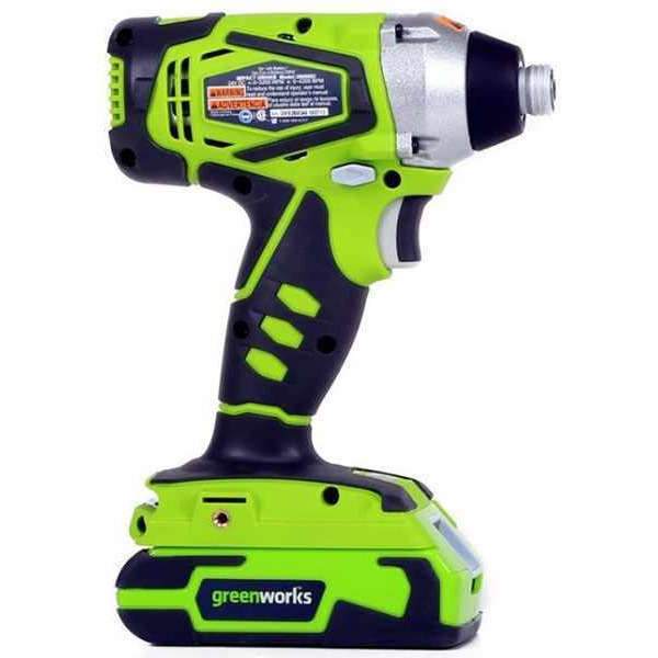 Аккумуляторный шуруповерт Greenworks G24ID (3801307)