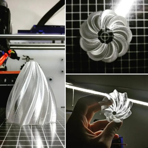 Пластиковая нить ESUN PETG (1.75мм, прозрачный)