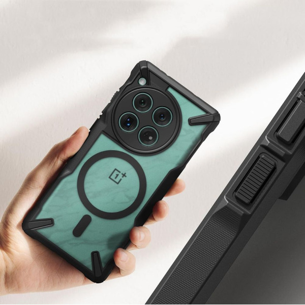 Чехол RINGKE FUSION X для MAGNETIC MAGSAFE ONEPLUS 12 MATTE BLACK